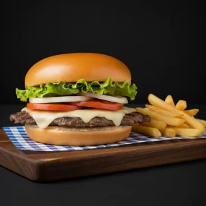 Hamburguesa de arrachera - Munchies Tláhuac